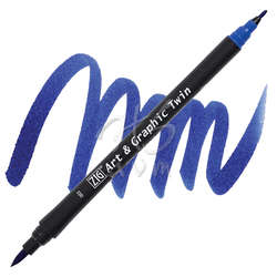 Zig - Zig Art & Graphic Twin Marker TUT-80 3 Blue