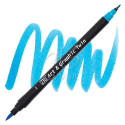 Zig - Zig Art & Graphic Twin Marker TUT-80 34 Cobalt Blue