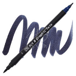 Zig - Zig Art & Graphic Twin Marker TUT-80 36 Deep Blue