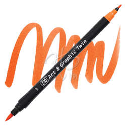 Zig - Zig Art & Graphic Twin Marker TUT-80 4 Orange