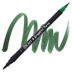 Zig - Zig Art & Graphic Twin Marker TUT-80 55 Deep Green