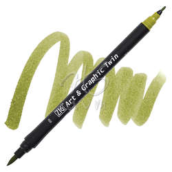 Zig - Zig Art & Graphic Twin Marker TUT-80 56 Mid Green