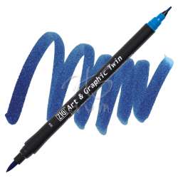 Zig - Zig Art & Graphic Twin Marker TUT-80 308 Cornflour Blue