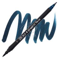 Zig - Zig Art & Graphic Twin Marker TUT-80 59 Peacock Blue