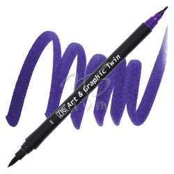 Zig - Zig Art & Graphic Twin Marker TUT-80 660 Deep Violet