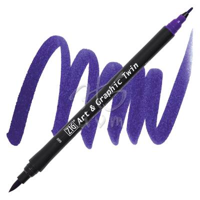 Zig Art & Graphic Twin Marker TUT-80 660 Deep Violet