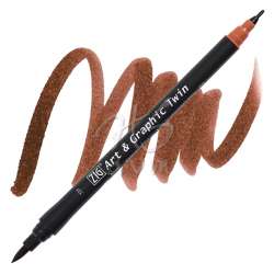 Zig - Zig Art & Graphic Twin Marker TUT-80 727 Deep Reddish Brown