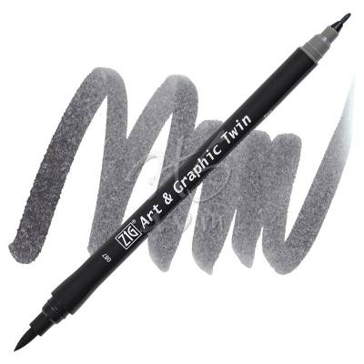 Zig Art & Graphic Twin Marker TUT-80 87 Gray Brown