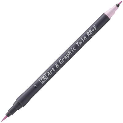 Zig Art&Graphic Twin RB+F Çift Uçlu Çizim Kalemi 200 Sugared Almond Pink