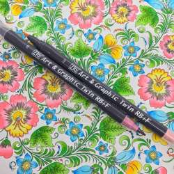 Zig Art&Graphic Twin RB+F Çift Uçlu Çizim Kalemi - 3