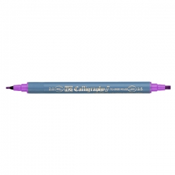Zig - Zig Calligraphy II Çift Uçlu Kaligrafi 2mm & 3.5mm-Purple 082
