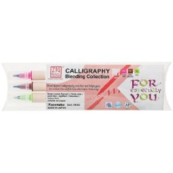 Zig - Zig Calligraphy Blending Çift Uçlu Kalem 3lü 2-5mm Gift