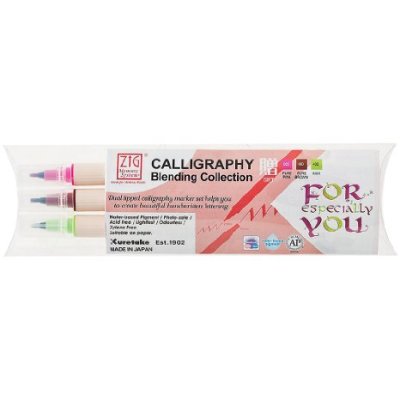 Zig Calligraphy Blending Çift Uçlu Kalem 3lü 2-5mm Gift