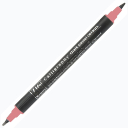 Zig - Zig Calligraphy Chalk Pastel Çift Uçlu Kalem 2mm-3.5mm Pink