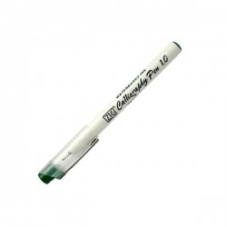 Zig - Zig Calligraphy Pen Kaligrafi Kalemi 1.0 mm Yeşil