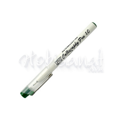 Zig Calligraphy Pen Kaligrafi Kalemi 1.0 mm Yeşil