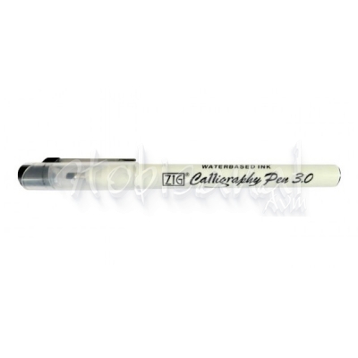 Zig Calligraphy Pen Kaligrafi Kalemi 3.0 mm Siyah