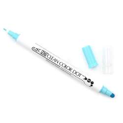 Zig - Zig Clean Color Dot Çift Uçlu Marker Kalem Bluebonnet-036