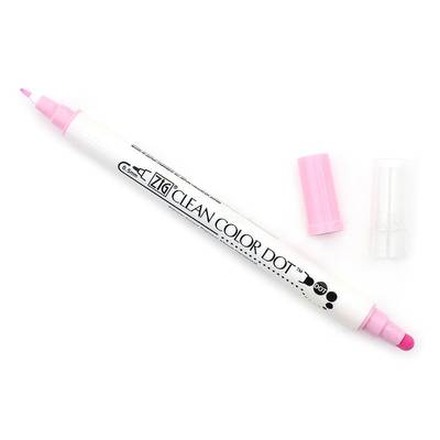 Zig Clean Color Dot Çift Uçlu Marker Kalem Candy Pınk-206