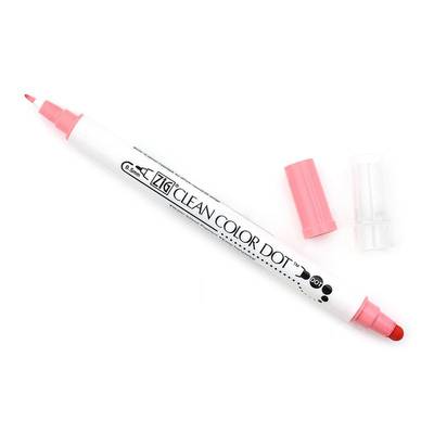 Zig Clean Color Dot Çift Uçlu Marker Kalem Salmon-021