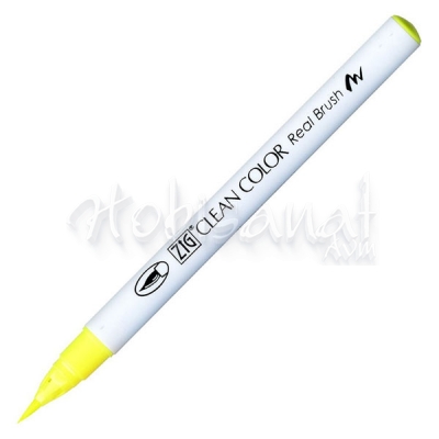 Zig Clean Color Real Brush Fırça Uçlu Marker 001 Fl Yellow