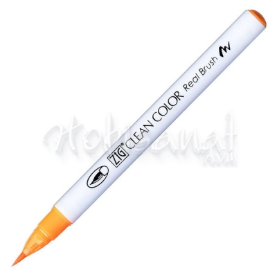 Zig Clean Color Real Brush Fırça Uçlu Marker 002 Fl Orange