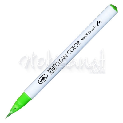 Zig Clean Color Real Brush Fırça Uçlu Marker 004 Fl Green