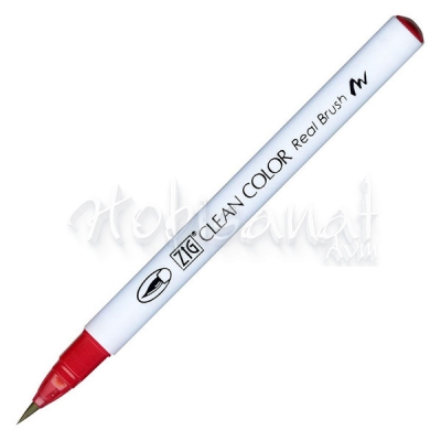 Zig Clean Color Real Brush Fırça Uçlu Marker Kalem 024 Wine Red