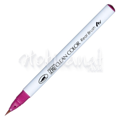 Zig Clean Color Real Brush Fırça Uçlu Marker Kalem 027 Dark Pink