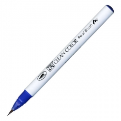 Zig - Zig Clean Color Real Brush Fırça Uçlu Marker Kalem 030 Blue