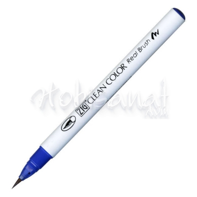 Zig Clean Color Real Brush Fırça Uçlu Marker Kalem 030 Blue