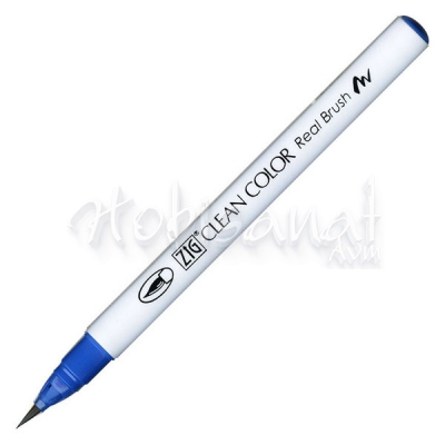 Zig Clean Color Real Brush Fırça Uçlu Marker Kalem 034 Dull Blue