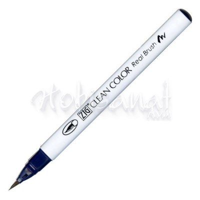 Zig Clean Color Real Brush Fırça Uçlu Marker Kalem 035 Deep Blue