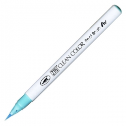 Zig - Zig Clean Color Real Brush Fırça Uçlu Marker Kalem 036 Light Blue