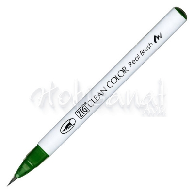 Zig Clean Color Real Brush Fırça Uçlu Marker Kalem 040 Green