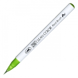 Zig - Zig Clean Color Real Brush Fırça Uçlu Marker 041 Light Green