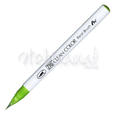 Zig Clean Color Real Brush Fırça Uçlu Marker 041 Light Green