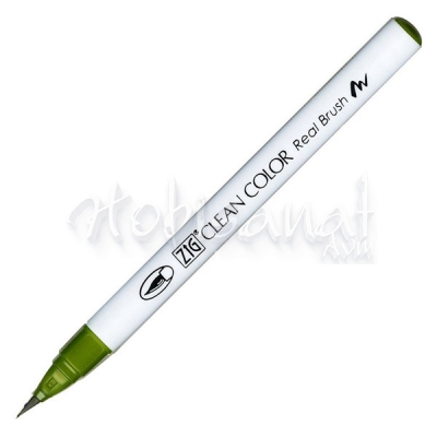 Zig Clean Color Real Brush Fırça Uçlu Marker 043 Olive Green