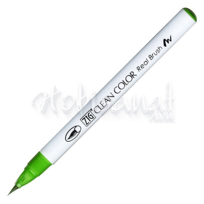 Zig Clean Color Real Brush Fırça Uçlu Marker Kalem 047 May Green