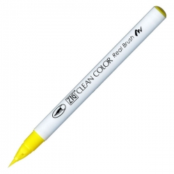Zig - Zig Clean Color Real Brush Fırça Uçlu Marker 051 Lemon Yellow