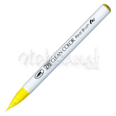 Zig Clean Color Real Brush Fırça Uçlu Marker 051 Lemon Yellow