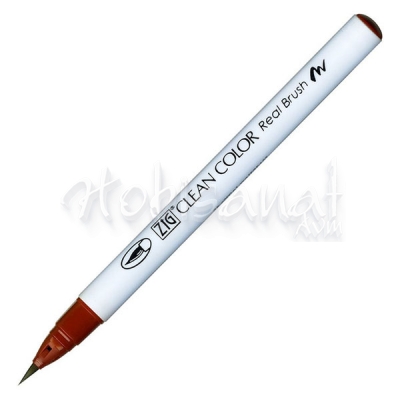 Zig Clean Color Real Brush Fırça Uçlu Marker Kalem 060 Brown