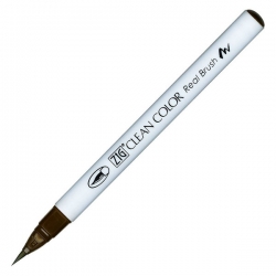 Zig - Zig Clean Color Real Brush Fırça Uçlu Marker Kalem 065 Mid Brown