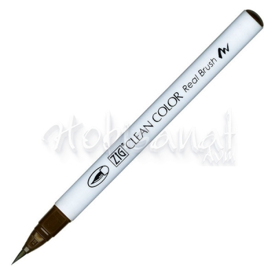 Zig Clean Color Real Brush Fırça Uçlu Marker Kalem 065 Mid Brown