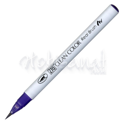 Zig Clean Color Real Brush Fırça Uçlu Marker Kalem 080 Violet