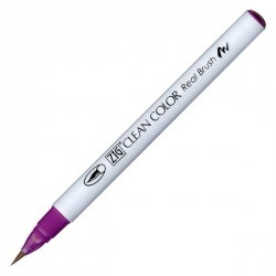 Zig - Zig Clean Color Real Brush Fırça Uçlu Marker Kalem 082 Purple