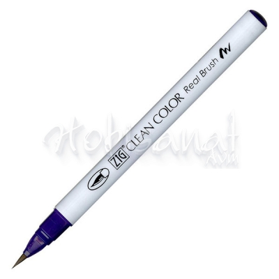Zig Clean Color Real Brush Fırça Uçlu Marker 084 Deep Violet
