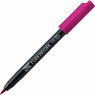 Zig Fudebiyori Brush Pen Yaldızlı 027 Dark Pink