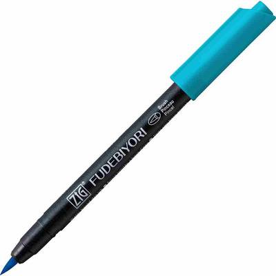 Zig Fudebiyori Brush Pen Yaldızlı 031 Cobalt Blue