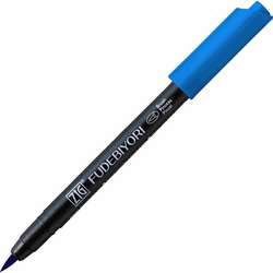 Zig - Zig Fudebiyori Brush Pen Yaldızlı 032 Persian Blue